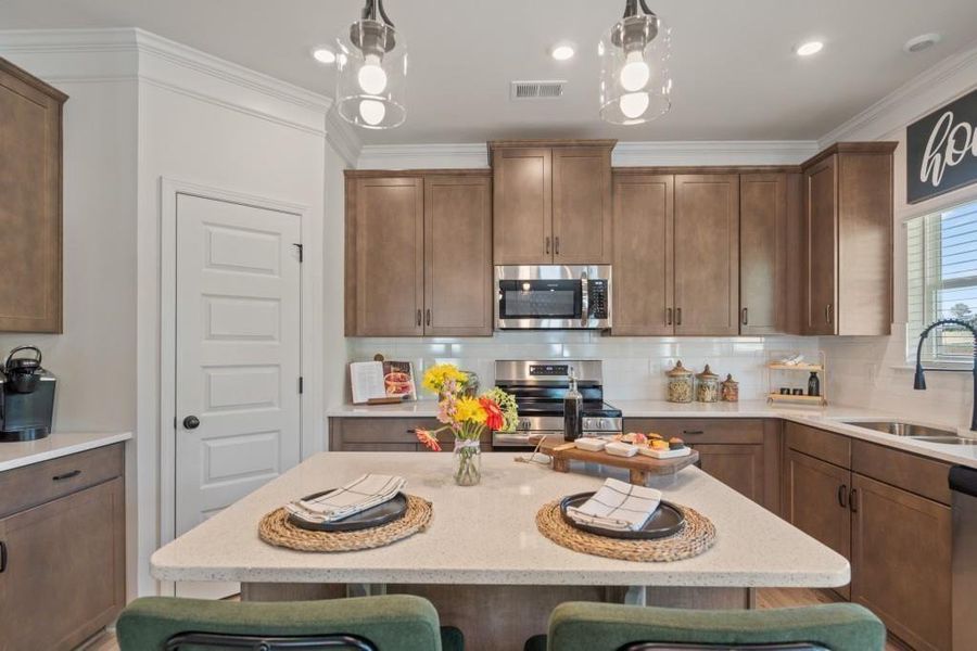 Furnished interior view inside a new home in The Stiles, Cartersville (Image 29).