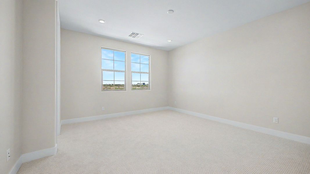 Furnished interior view inside a new home in Surprise City Center, Surprise (Image 11). Furnished interior view inside a new home in Surprise City Center, Surprise (Image 11).