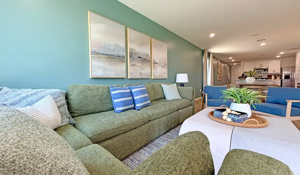 Furnished interior view inside a new home in Sorrel Ridge Estates, Tucson (Image 19).