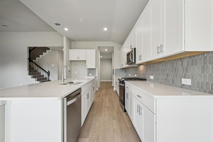 Photo is not of the actual home, but is an inspirational photo of builder’s model home and may depict options, furnishings, and/or decorator features that are not included.