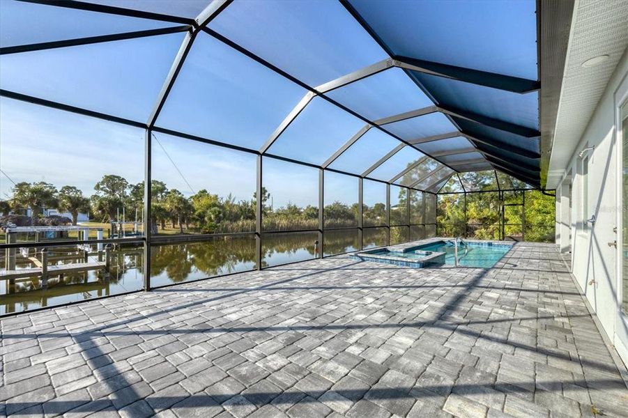 Exterior details and patio area of a home in , Port Charlotte (Image 26). Exterior details and patio area of a home in , Port Charlotte (Image 26).