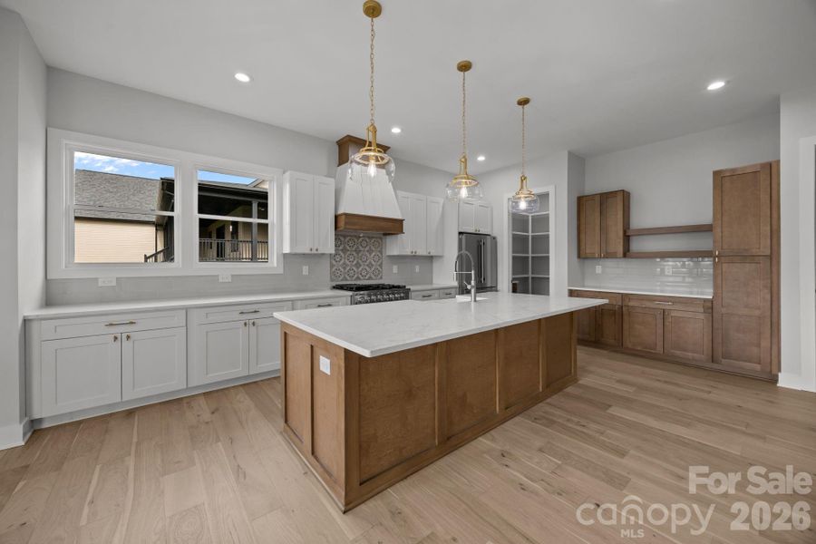 Furnished interior view inside a new home in , Statesville (Image 8).