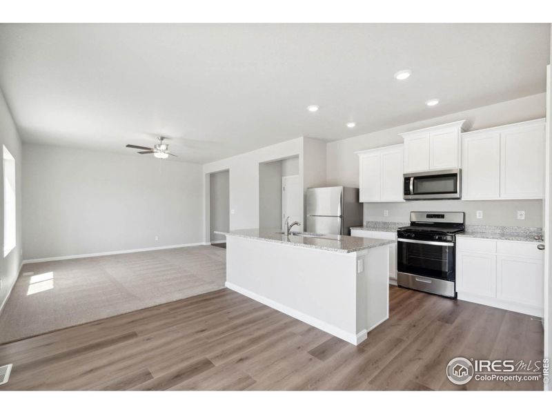 Furnished interior view inside a new home in , Frederick (Image 5).