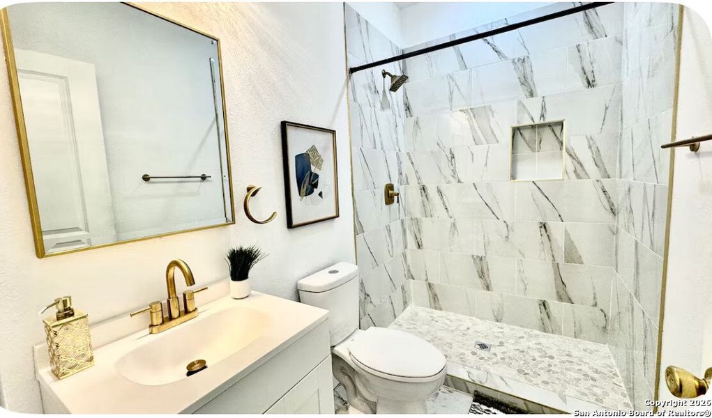 Furnished interior view inside a new home in , San Antonio (Image 14).