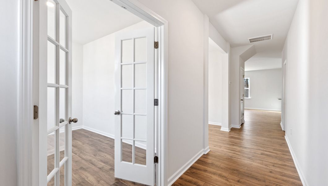 Representative unfurnished interior of a home built from the Wilmington by D.R. Horton in Forest Brook, Easley (Image 14).