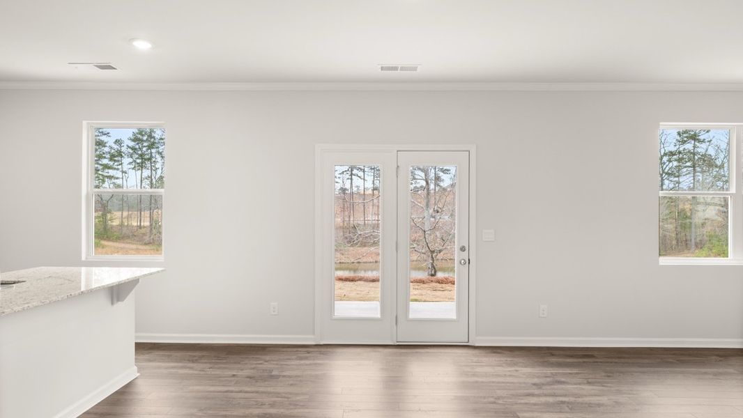 Representative unfurnished interior of a home built from the Galen by D.R. Horton in Thompson Ridge, Dallas (Image 15).