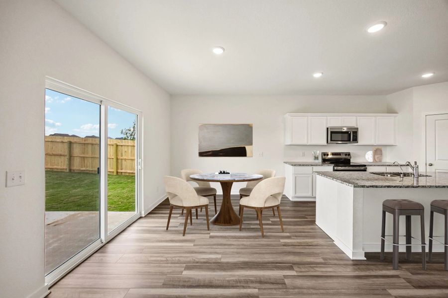 Representative furnished interior of a home built from the Eclipse by Starlight Homes in Casteel, Bethlehem (Image 4).