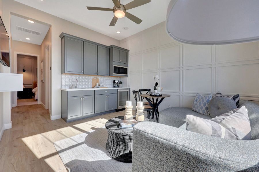 Representative furnished interior of a home built from the Violet by Mattamy Homes in White Tank Vistas, Waddell (Image 43).