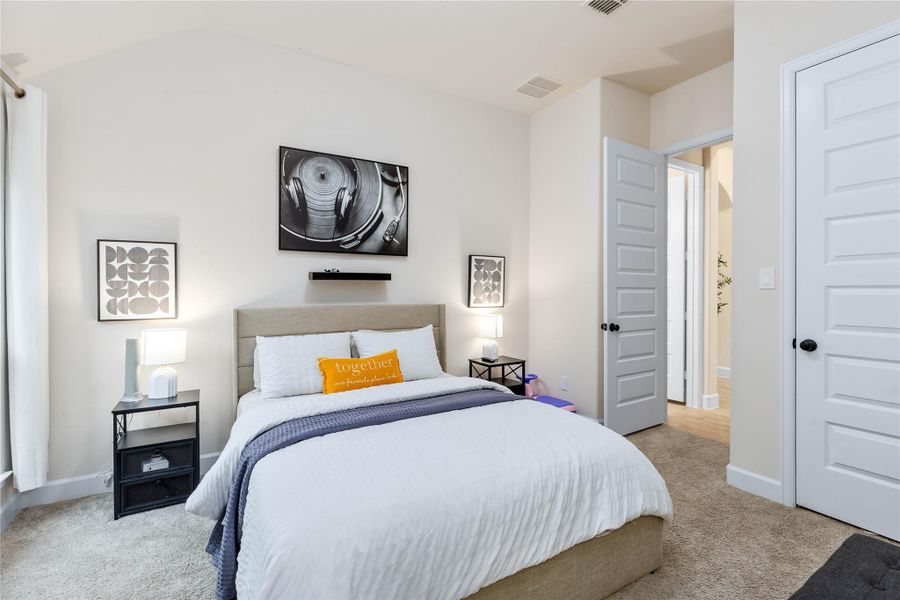 Furnished interior view inside a new home in Marvida, Cypress (Image 15).