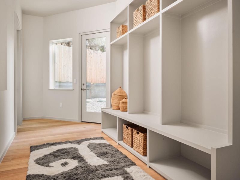 Furnished interior view inside a new home in , Austin (Image 22).