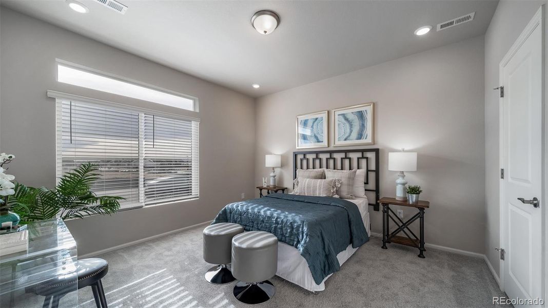 Furnished interior view inside a new home in , Aurora (Image 29).