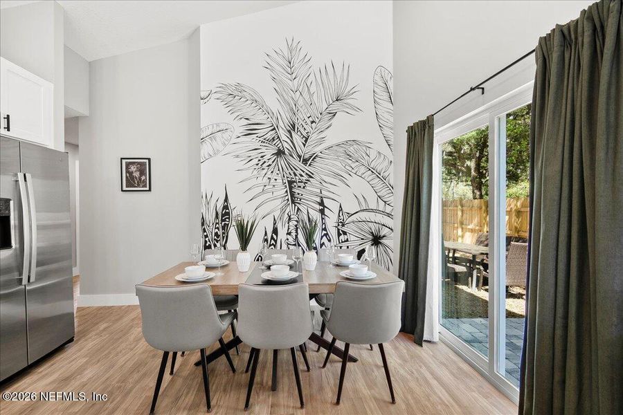 Furnished interior view inside a new home in , St. Augustine (Image 8).