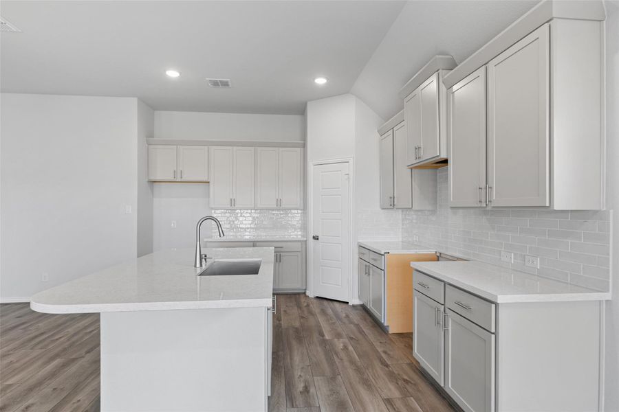 Furnished interior view inside a new home in Aldeana, Bonney (Image 9).