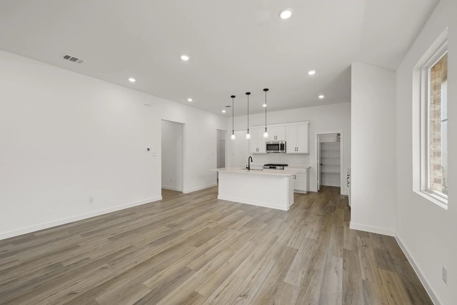 Open Kitchen-Dining Room