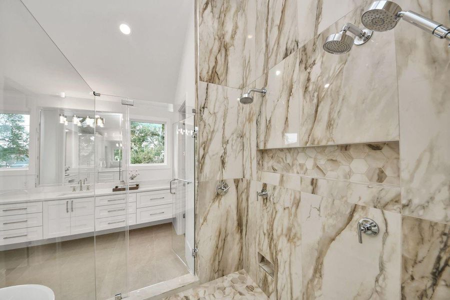 Close-up of interior finishes inside a home in , Houston (Image 20).