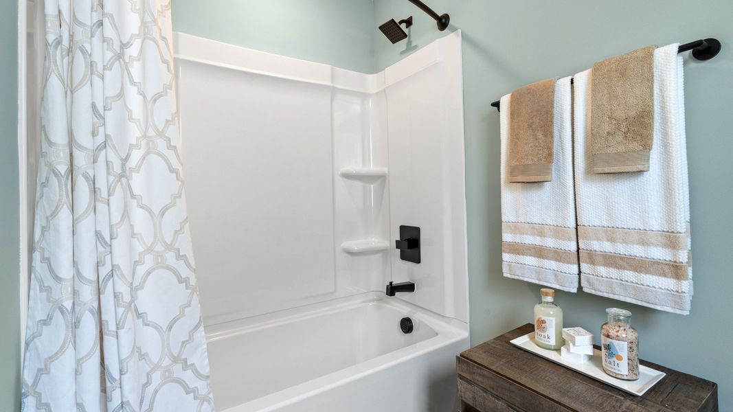 Representative furnished interior of a home built from the Finley by DRB Homes in Foxbank, Gray Court (Image 30).