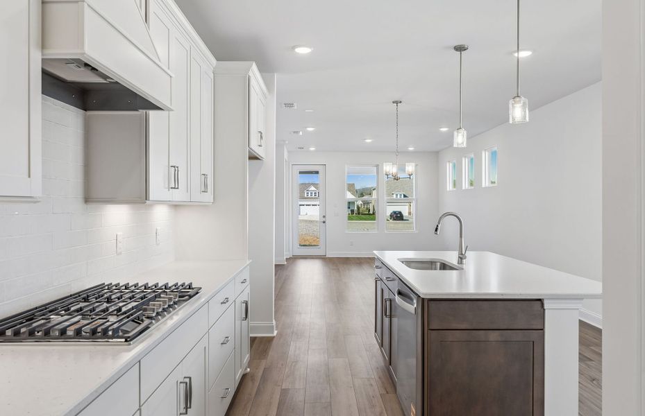 Furnished interior view inside a new home in Del Webb Southern Harmony, Murfreesboro (Image 12).