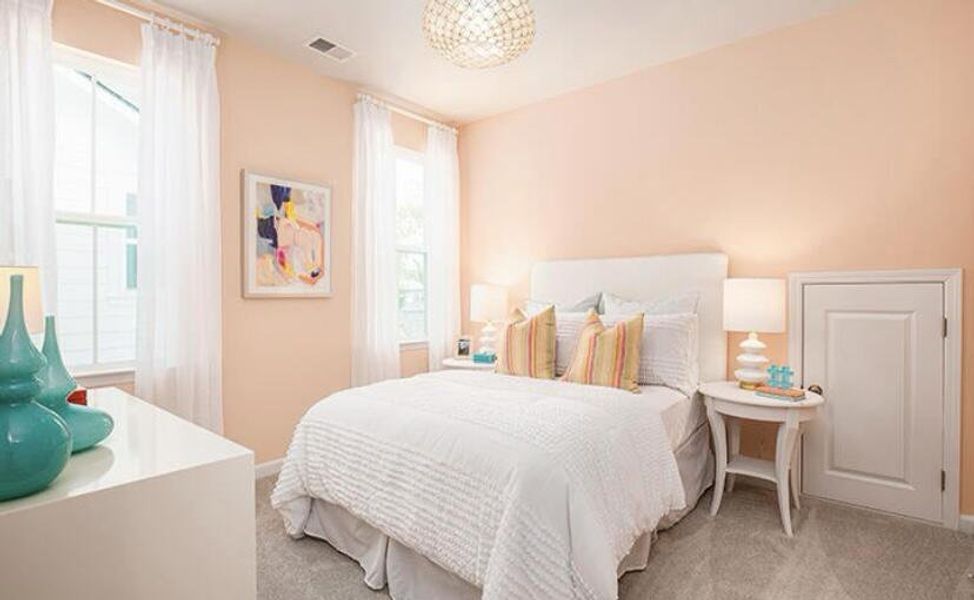 Furnished interior view inside a new home in Sweetgrass at Summers Corner, Summerville (Image 13).