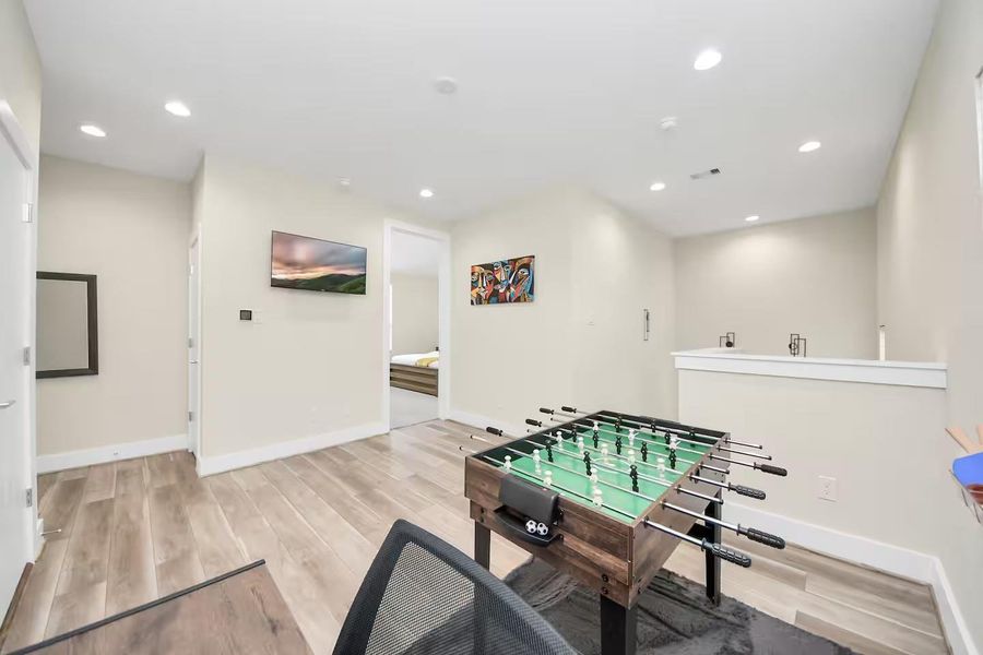 Furnished interior view inside a new home in , Houston (Image 17). Furnished interior view inside a new home in , Houston (Image 17).