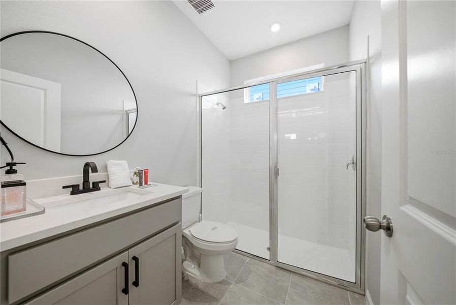 Furnished interior view inside a new home in Solara Resort, Kissimmee (Image 24).