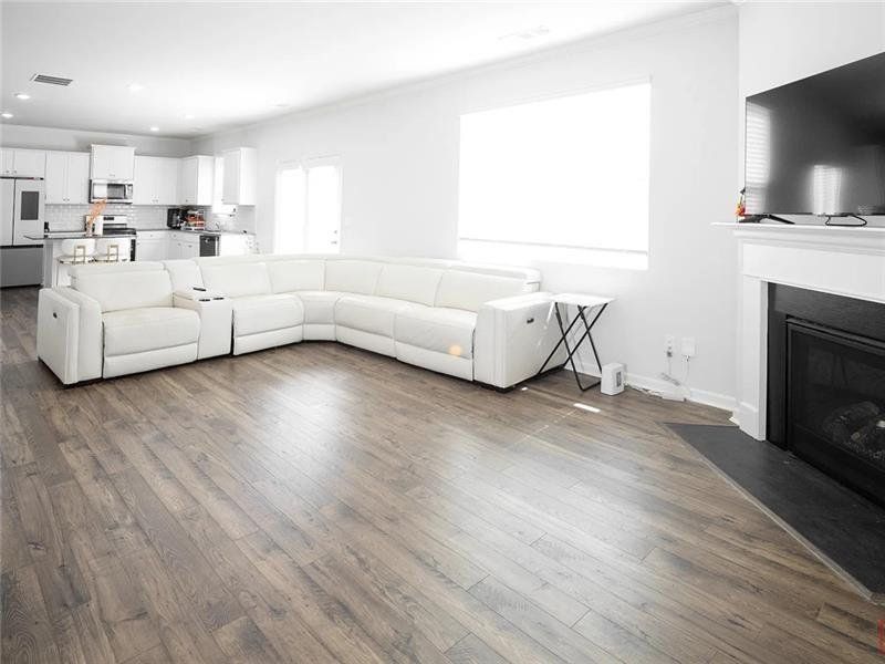 Furnished interior view inside a new home in , Cumming (Image 15).