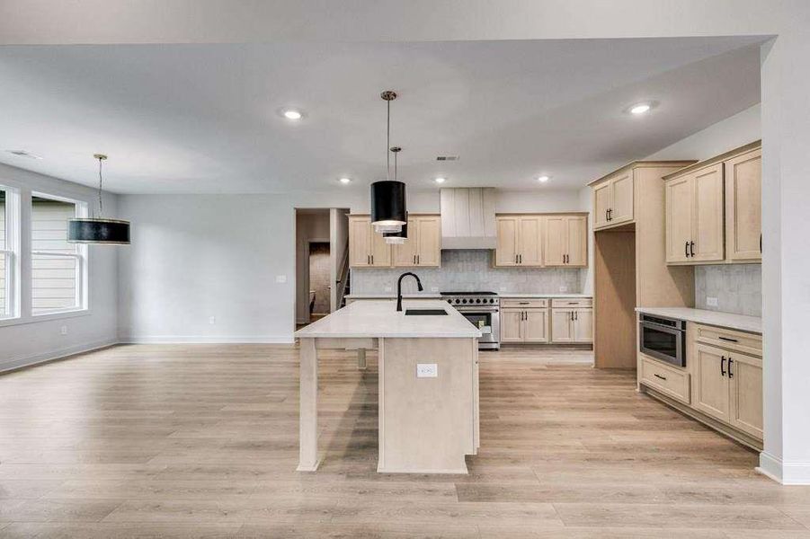 Furnished interior view inside a new home in The Meadows at Lake Circle, Buchanan (Image 7).