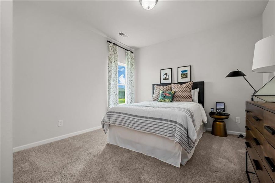 Furnished interior view inside a new home in Capstone Estates, Apison (Image 31).