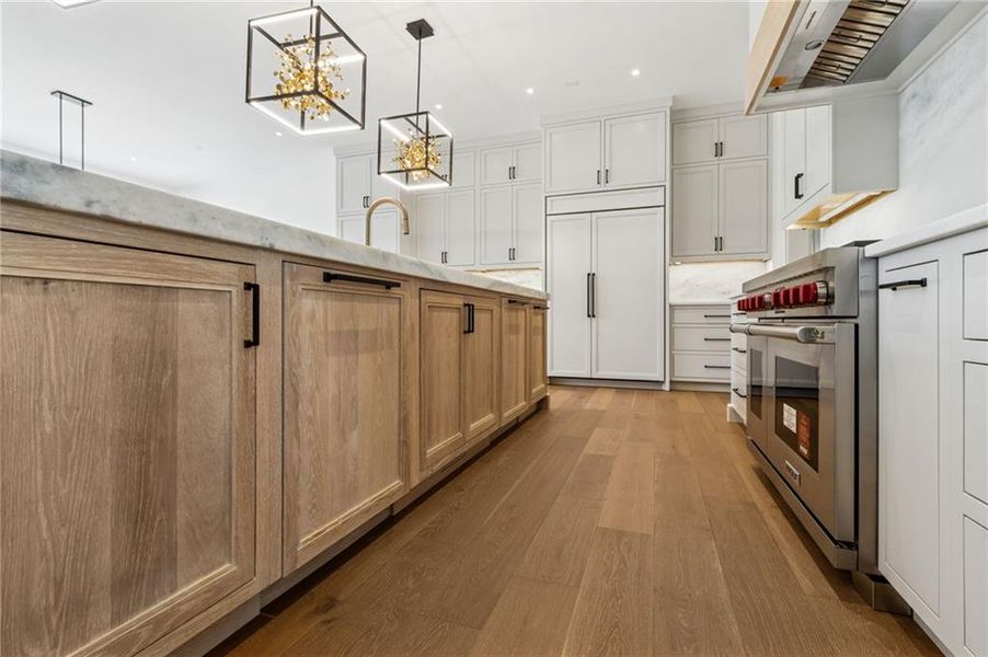 Furnished interior view inside a new home in , Suwanee (Image 11).