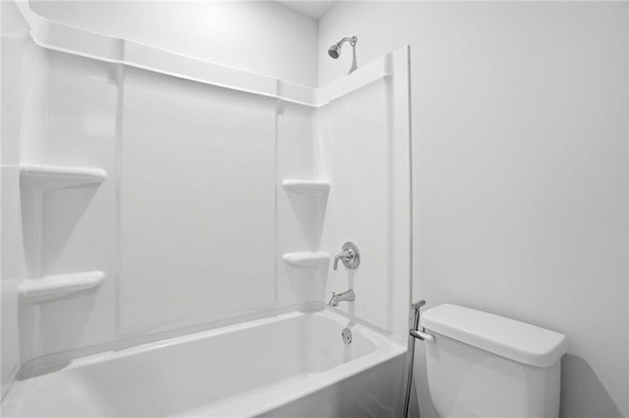 Furnished interior view inside a new home in Ellorie Estates, Dawsonville (Image 9).