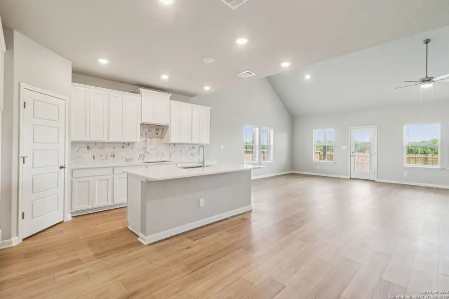 Furnished interior view inside a new home in Arcadia Ridge - Classic Series, San Antonio (Image 7).