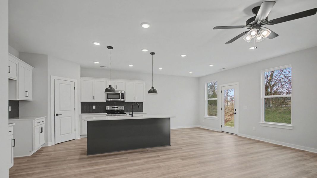 Furnished interior view inside a new home in Cottages of Bearwood, Mount Pleasant (Image 11).