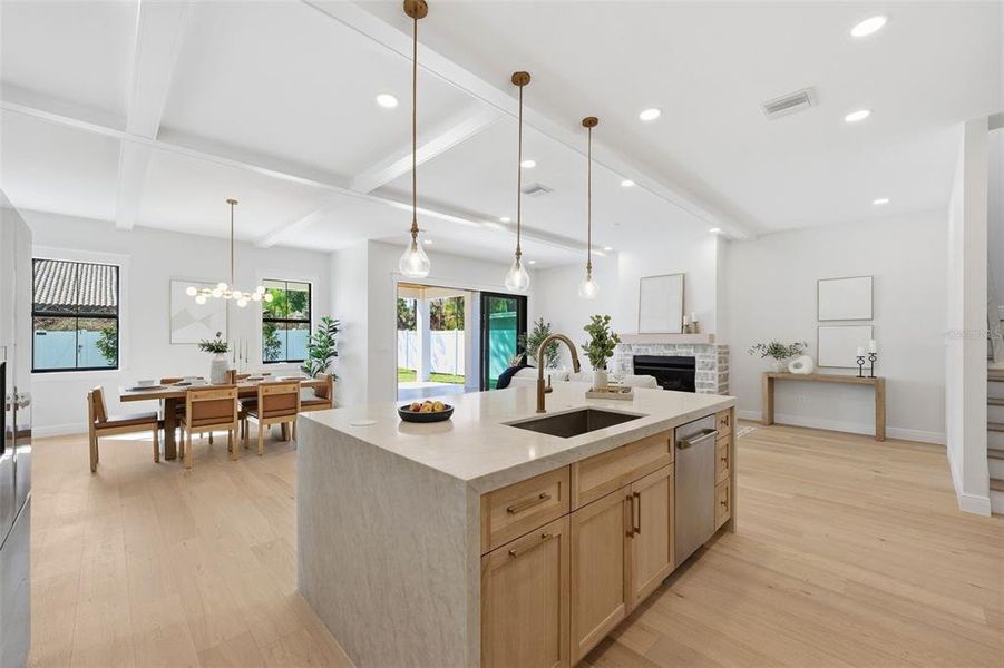 Furnished interior view inside a new home in , Tampa (Image 7).