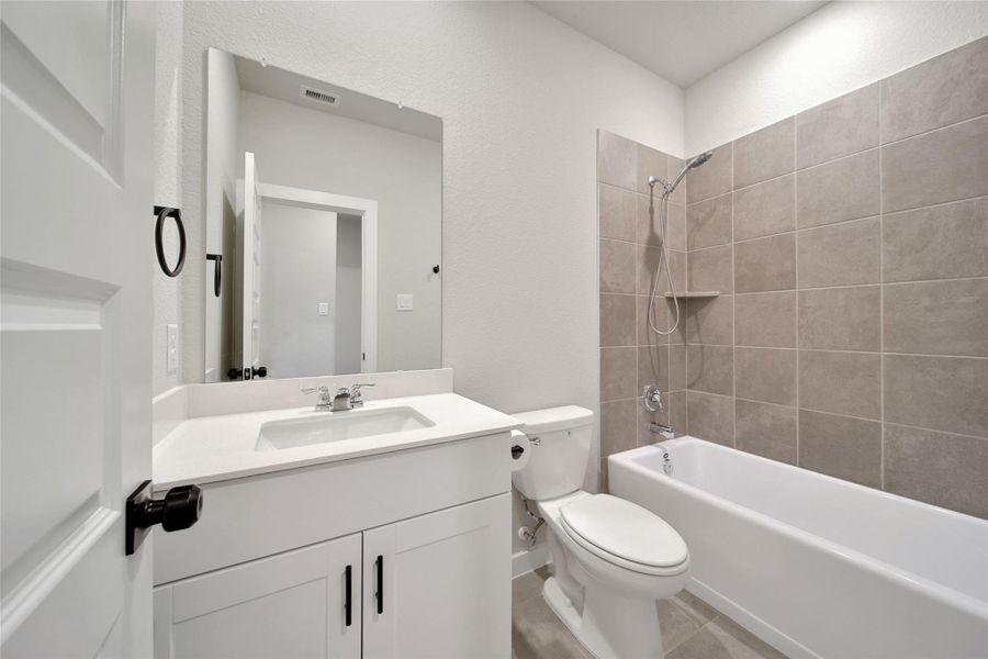 Furnished interior view inside a new home in Magnolia Place, Magnolia (Image 11).