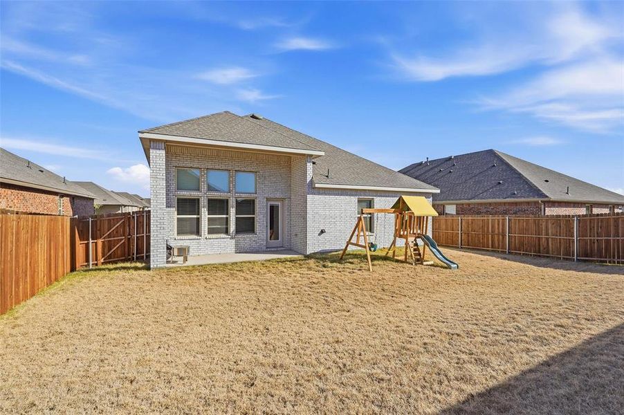 Exterior details and patio area of a home in , Caddo Mills (Image 3). Exterior details and patio area of a home in , Caddo Mills (Image 3).