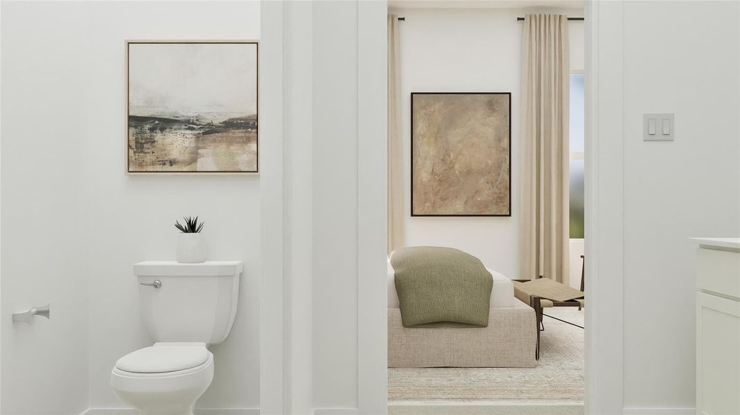 Furnished interior view inside a new home in Cotton Brook, Hutto (Image 35).