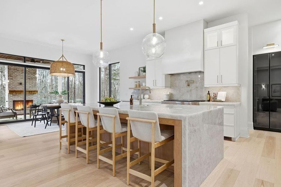 Furnished interior view inside a new home in , Milton (Image 11).