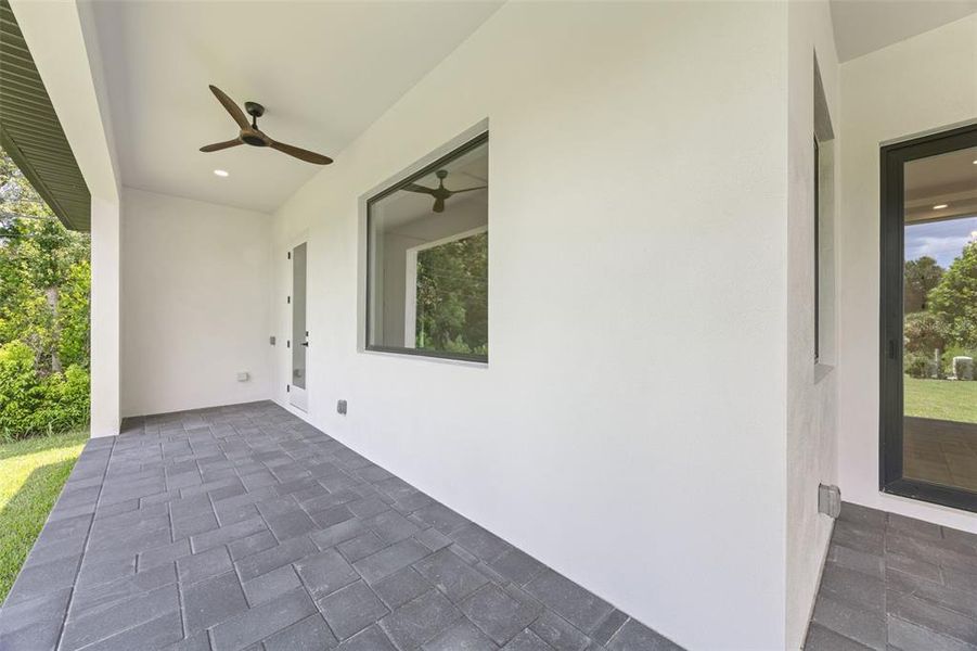 Exterior details and patio area of a home in , Tarpon Springs (Image 36). Exterior details and patio area of a home in , Tarpon Springs (Image 36).