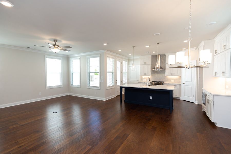 Representative unfurnished interior of a home built from the The Kincaid by The Providence Group in Waterhaven, Cumming (Image 23).