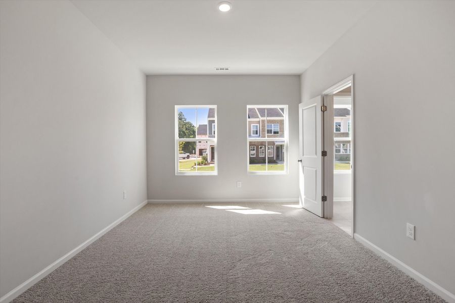 Spacious, unfurnished interior of a new home in Renaissance at White Oak, Garner (Image 16). Spacious, unfurnished interior of a new home in Renaissance at White Oak, Garner (Image 16).