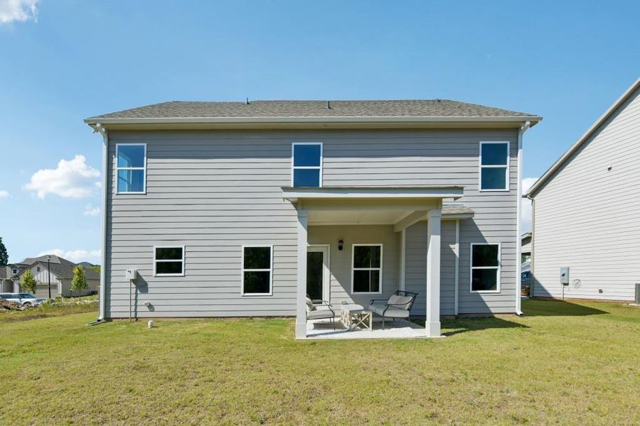 Exterior details and patio area of a home in , Homer (Image 31).