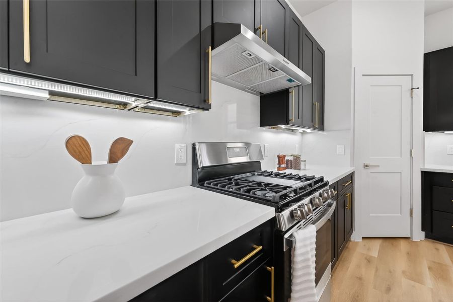 Furnished interior view inside a new home in , Houston (Image 18).