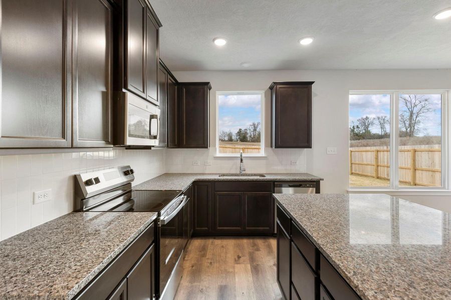 Furnished interior view inside a new home in , Huntsville (Image 10).