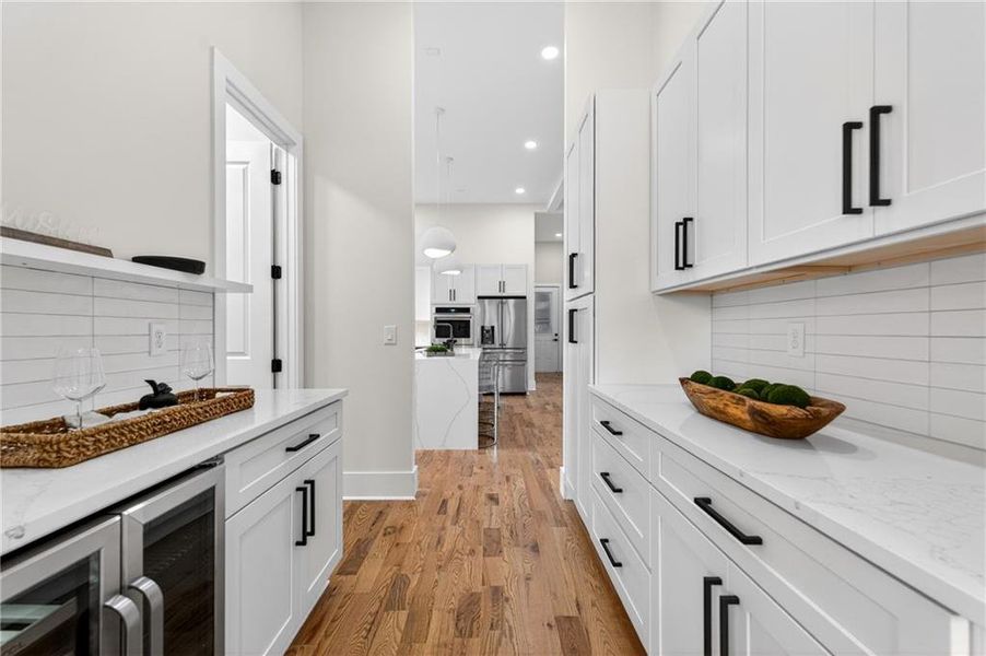 Furnished interior view inside a new home in , Atlanta (Image 43).