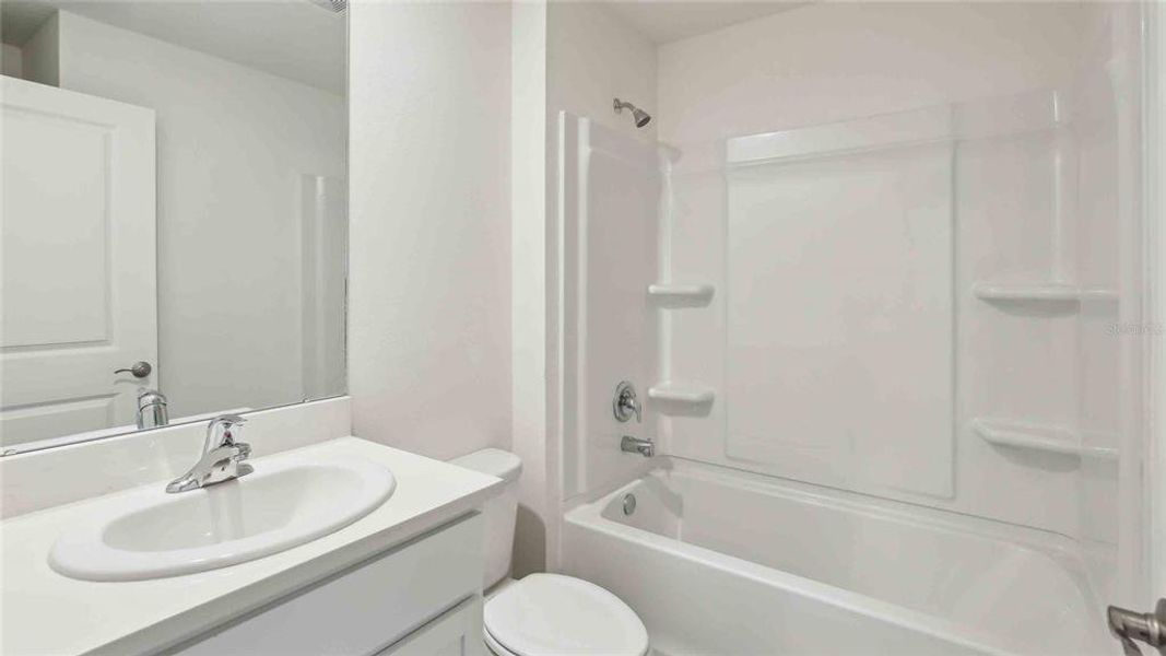 Furnished interior view inside a new home in Triumph South, Wildwood (Image 3). Furnished interior view inside a new home in Triumph South, Wildwood (Image 3).