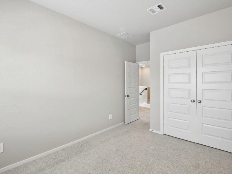 Spacious, unfurnished interior of a new home in Parkway Commons - City Series, Missouri City (Image 39). Spacious, unfurnished interior of a new home in Parkway Commons - City Series, Missouri City (Image 39).