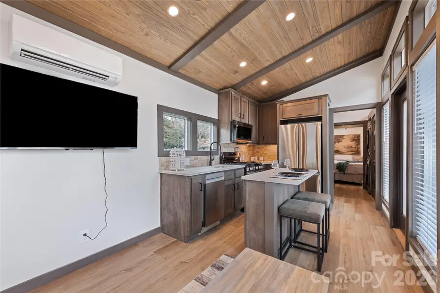 Furnished interior view inside a new home in , Maggie Valley (Image 4).