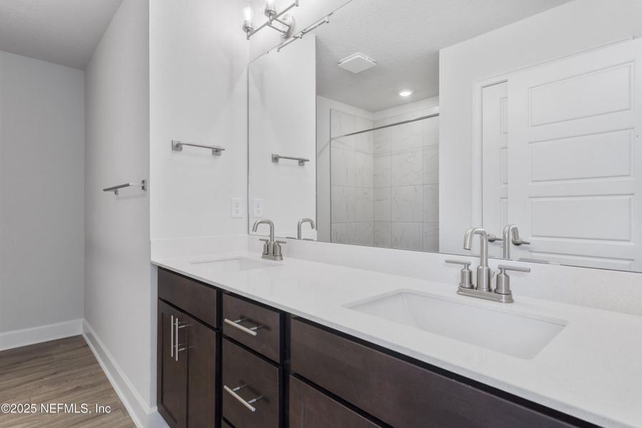 Furnished interior view inside a new home in Shadow Crest at Rolling Hills, Green Cove Springs (Image 9).