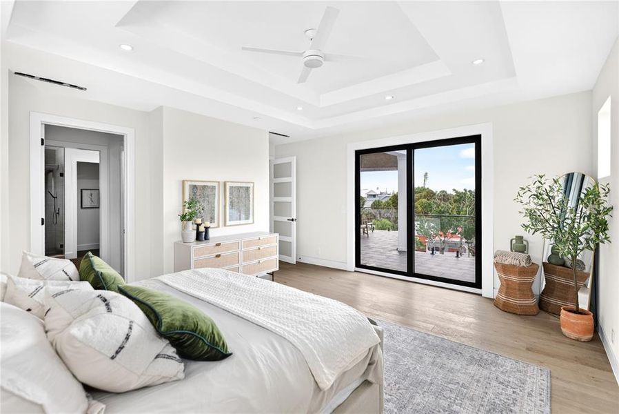 Furnished interior view inside a new home in , Sarasota (Image 11).