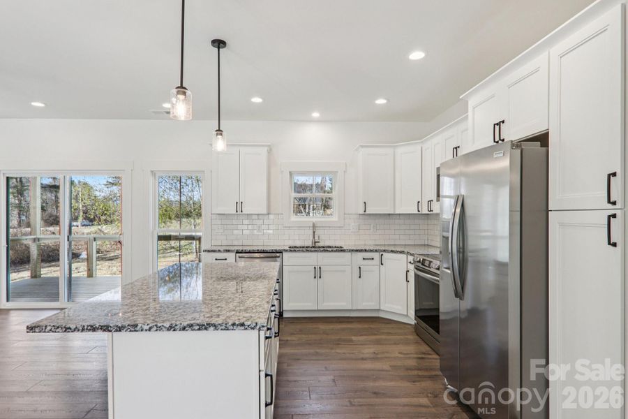 Furnished interior view inside a new home in , Hendersonville (Image 9).