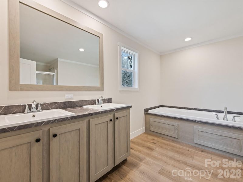 Furnished interior view inside a new home in , Clyde (Image 5).